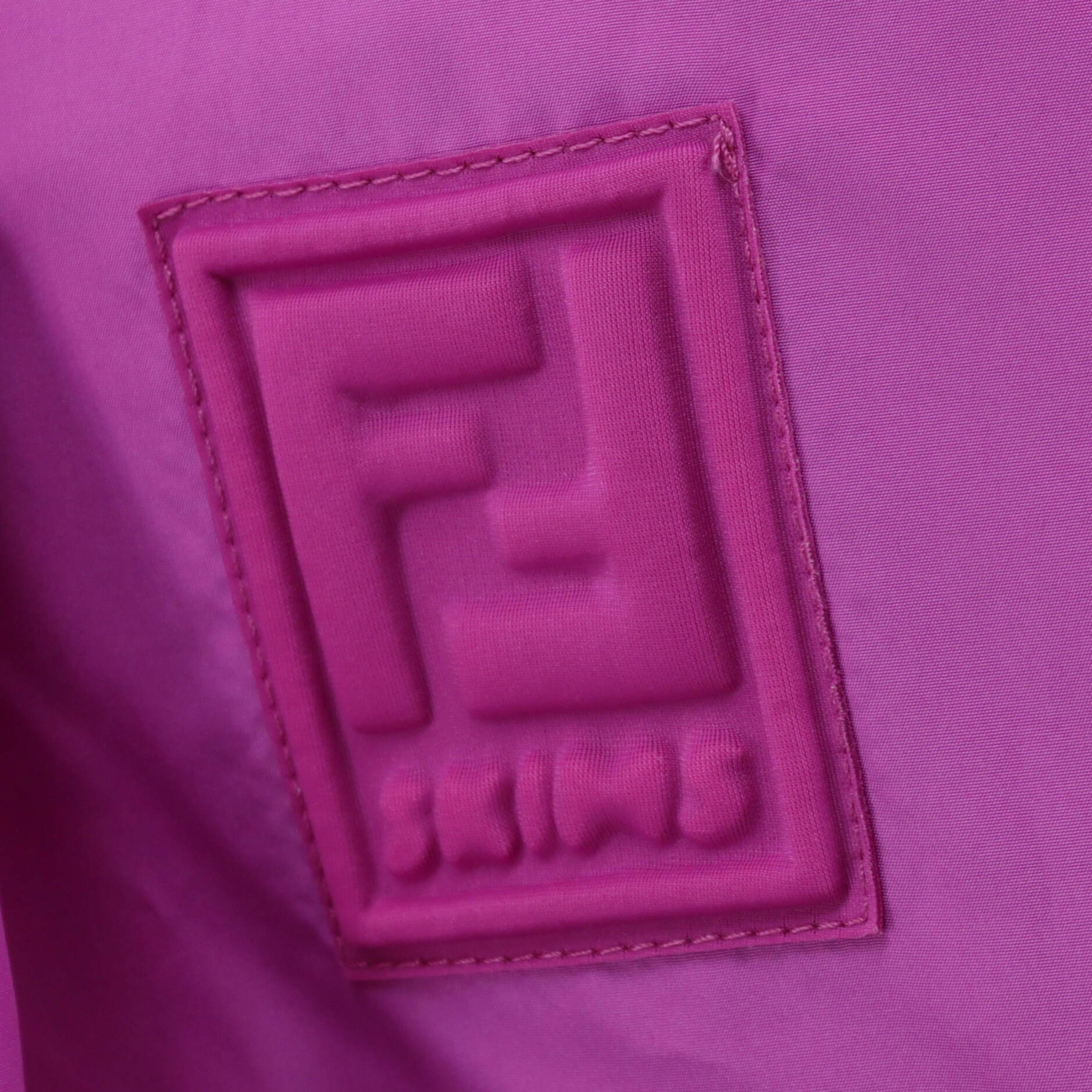 Women's Fendi x Skims Reversible Cropped Windbreaker Printed Polyester