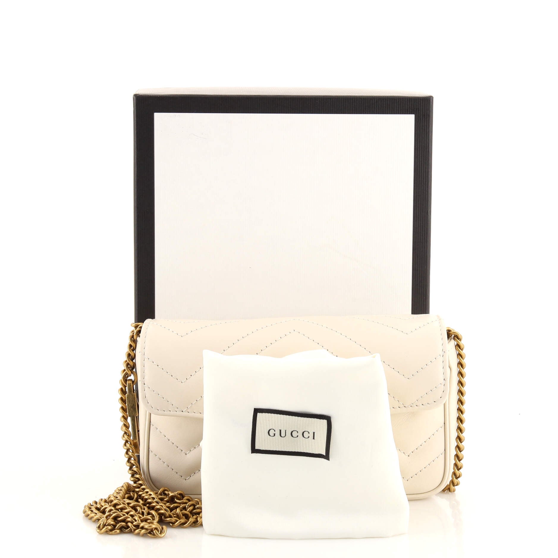 GG Marmont Flap Bag Matelasse Leather Super Mini
