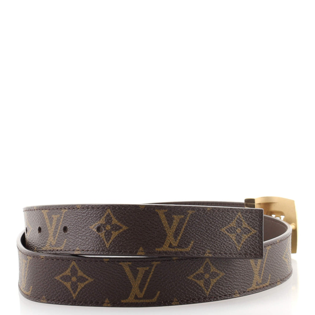 LV Cut Belt Monogram Canvas Medium 85