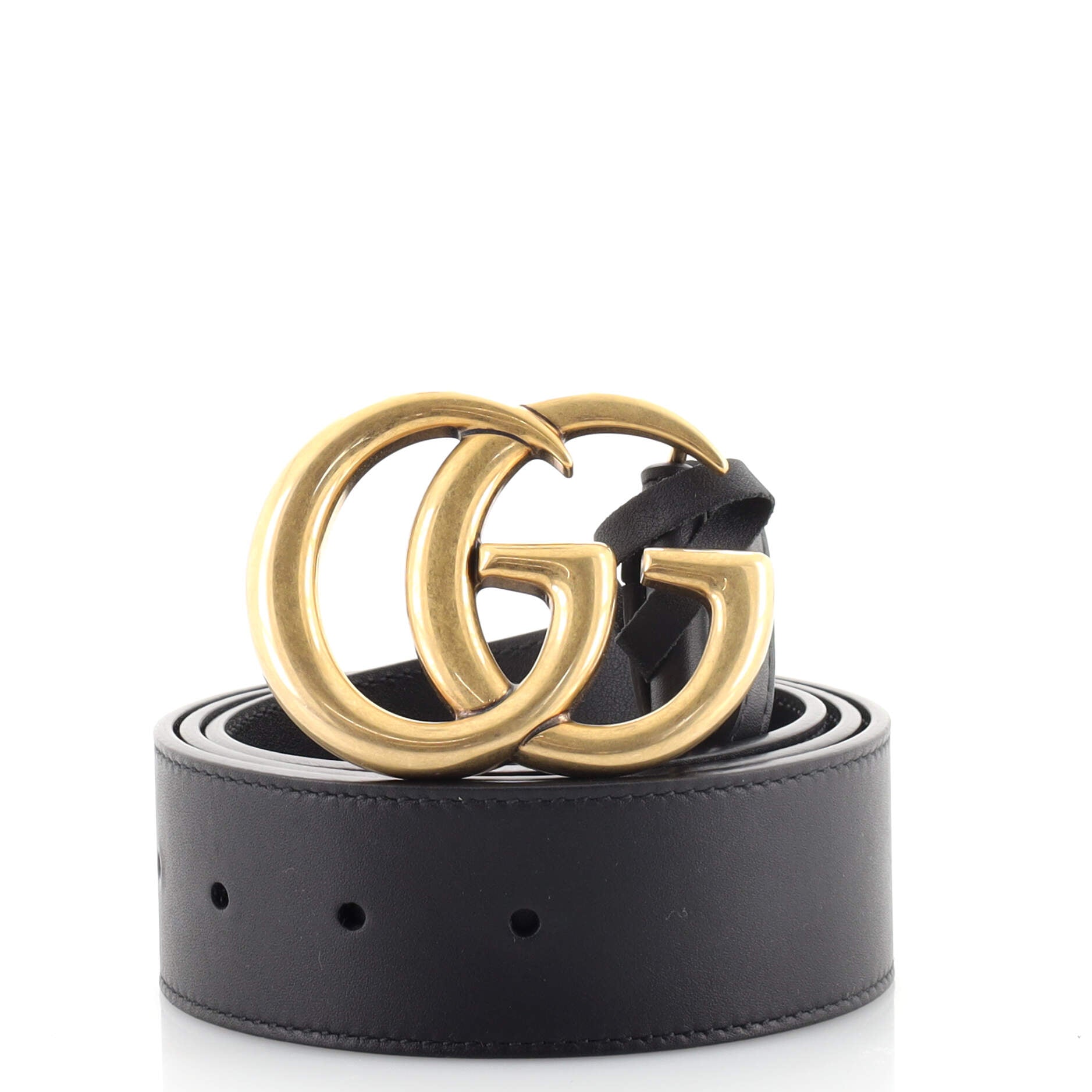 GG Marmont Belt Leather Wide 85