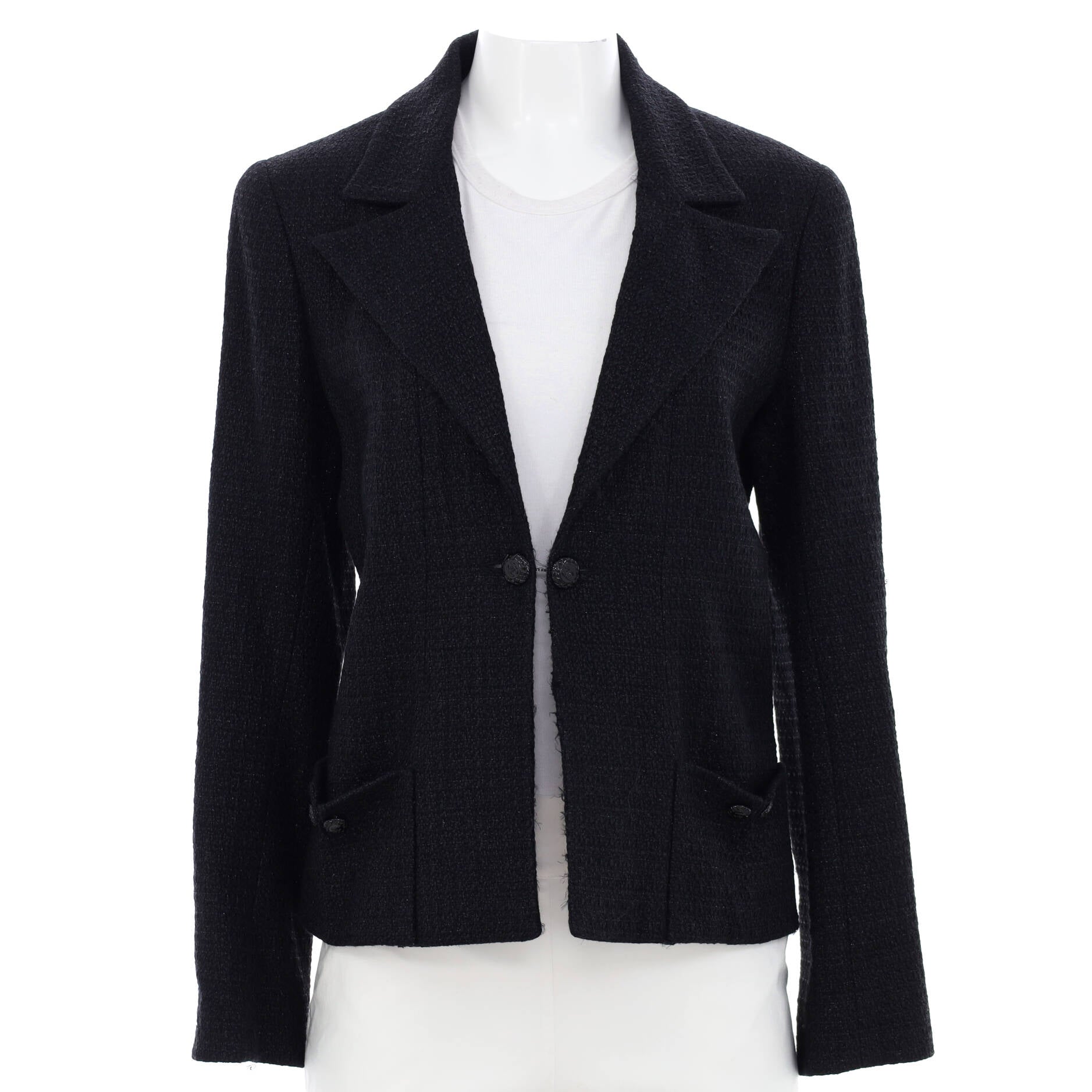 Women's Double Breasted Blazer Tweed