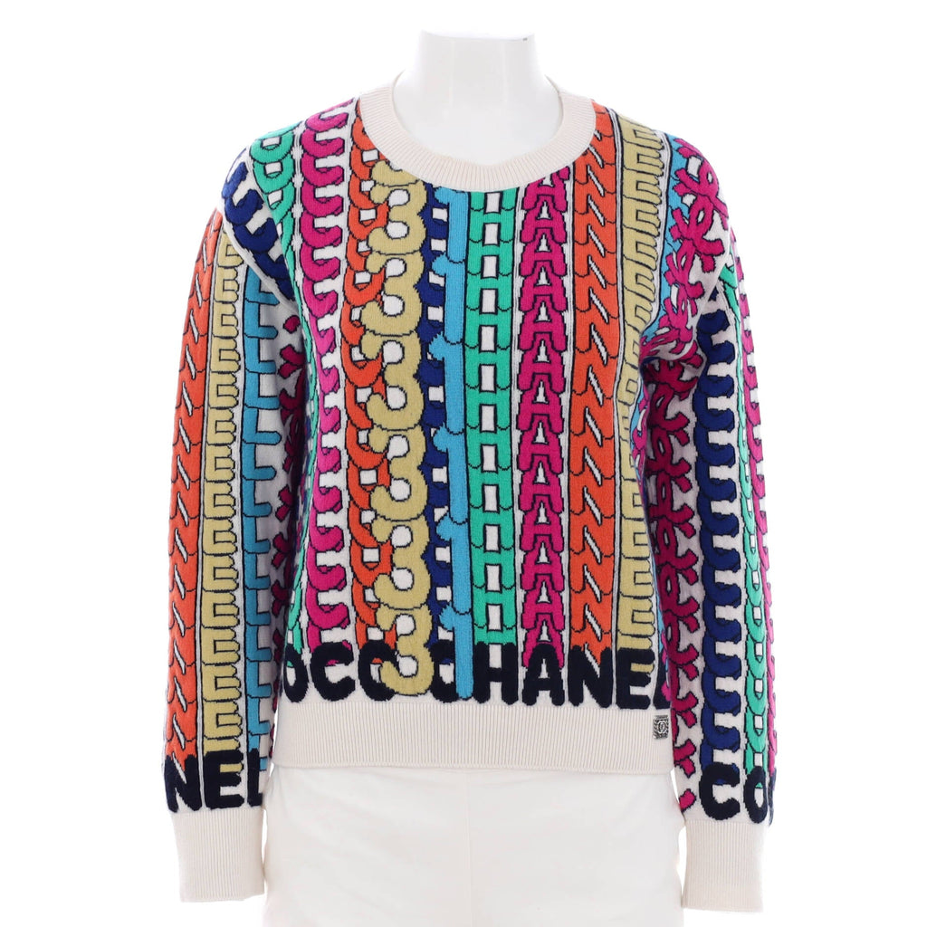Women's Coco 31 All-Over Logo Sweater Cashmere