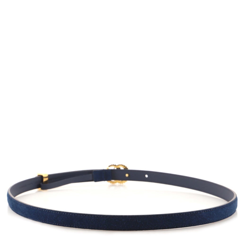 Torchon GG Marmont Belt Suede Thin 80