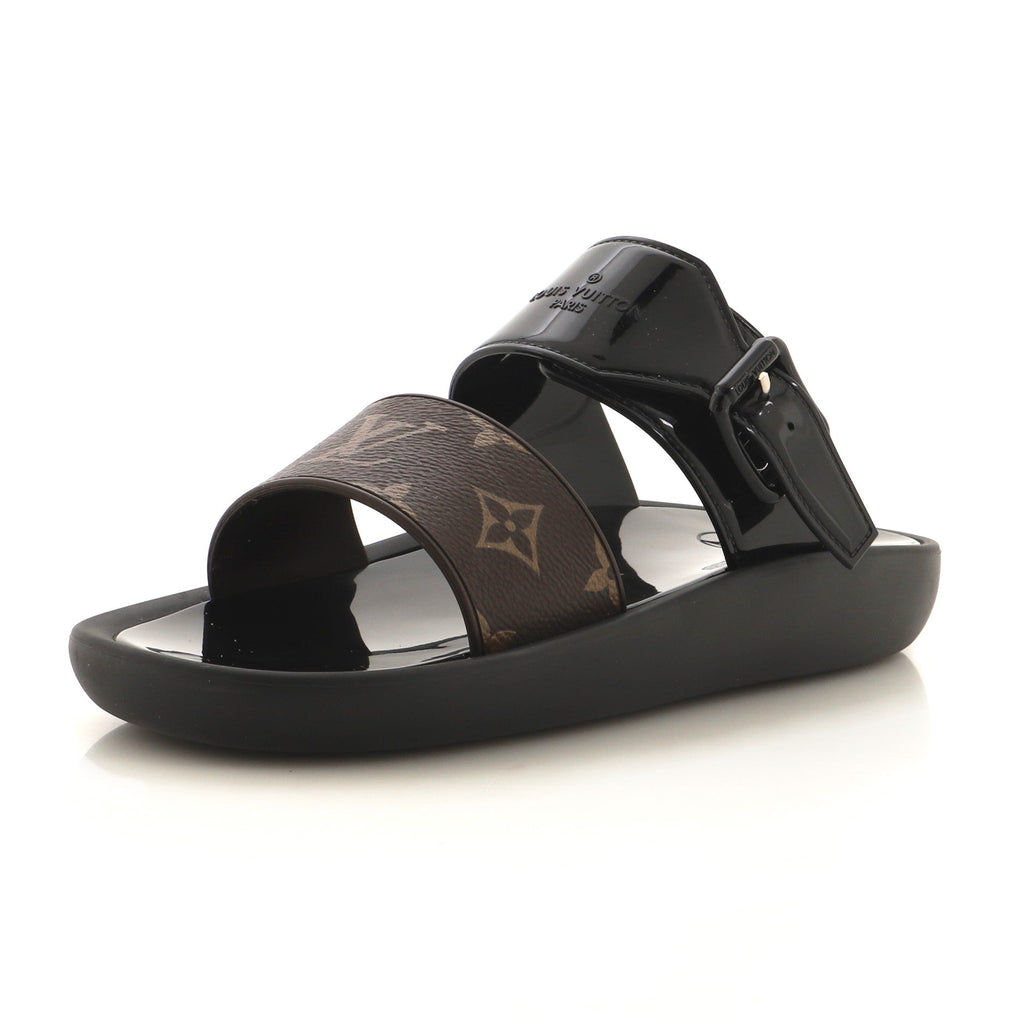 Women's Slide Sandals Monogram Canvas