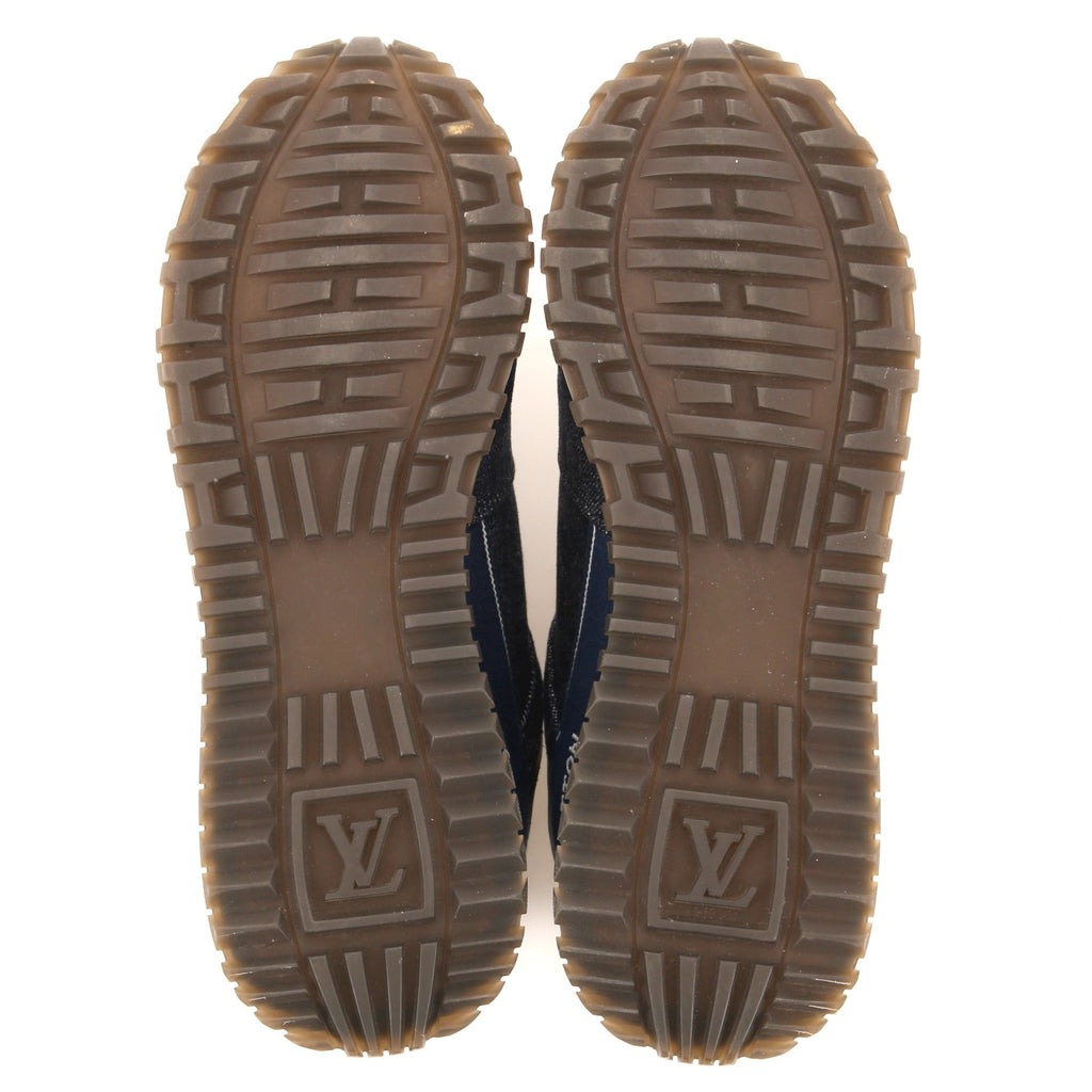 Women's Run Away Sneakers Denim and Monogram Denim