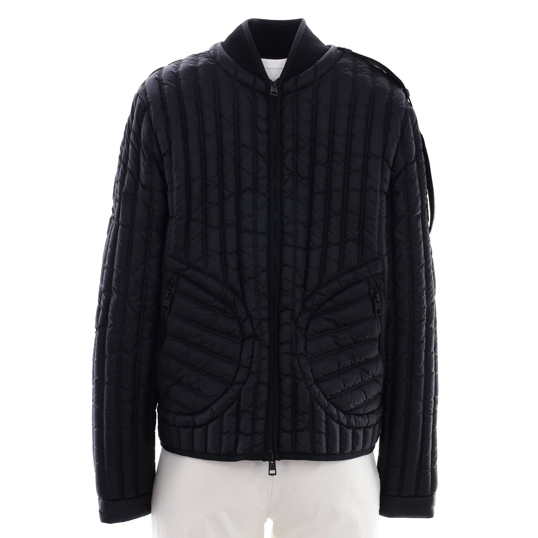 Men's Genius 5 Craig Green Barn Bomber Jacket Quilted Nylon with Down