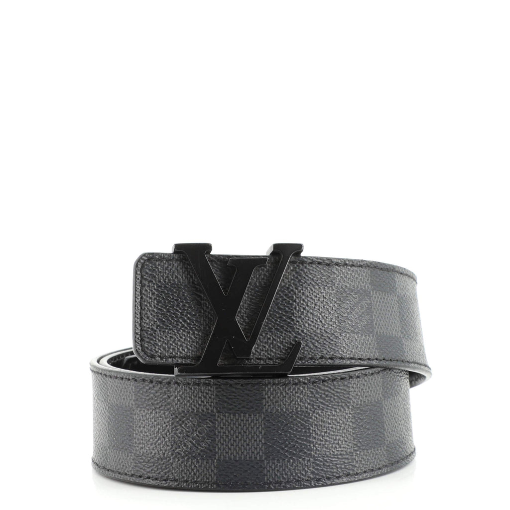 LV Initiales Belt Damier Graphite Wide 85