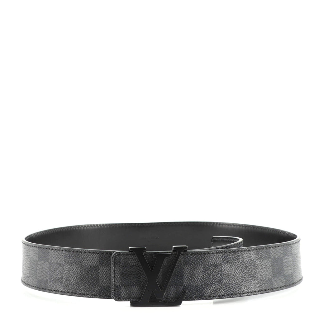 LV Initiales Belt Damier Graphite Wide 85
