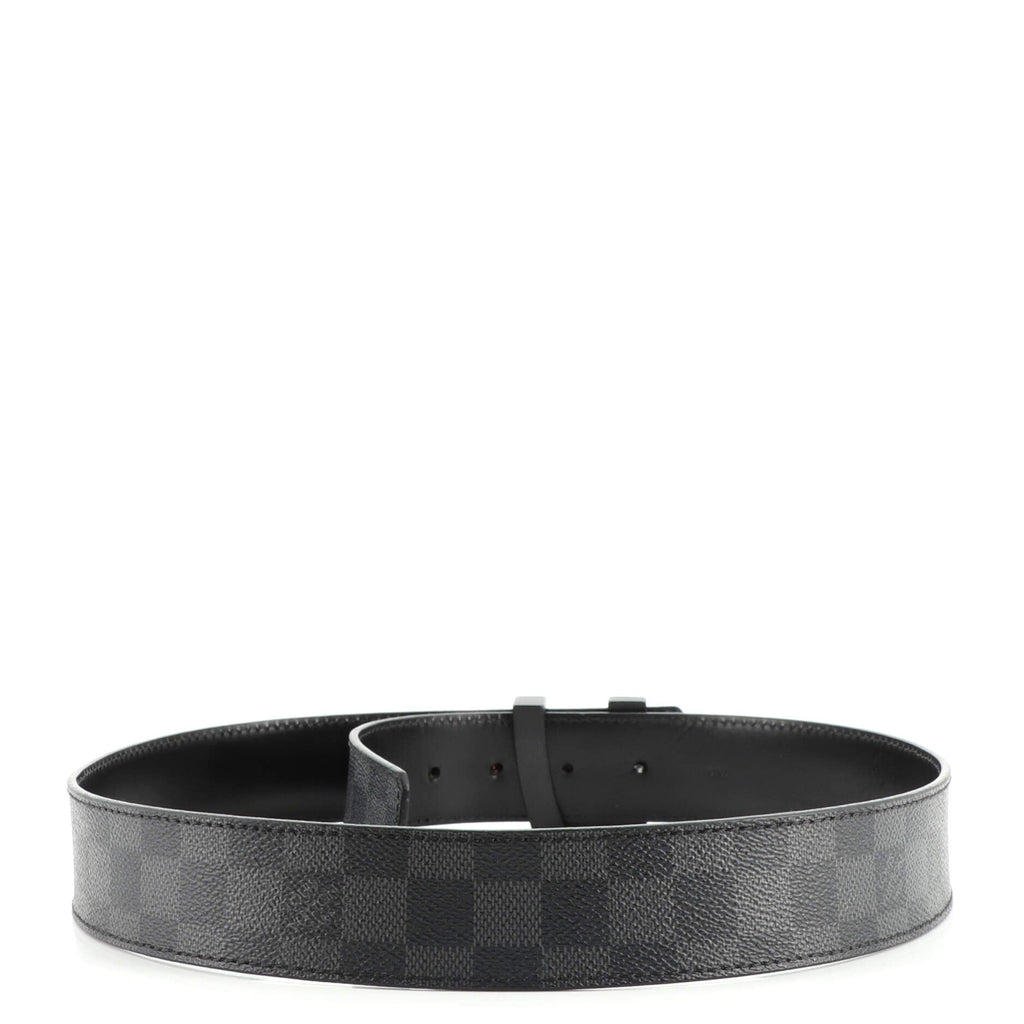 LV Initiales Belt Damier Graphite Wide 85