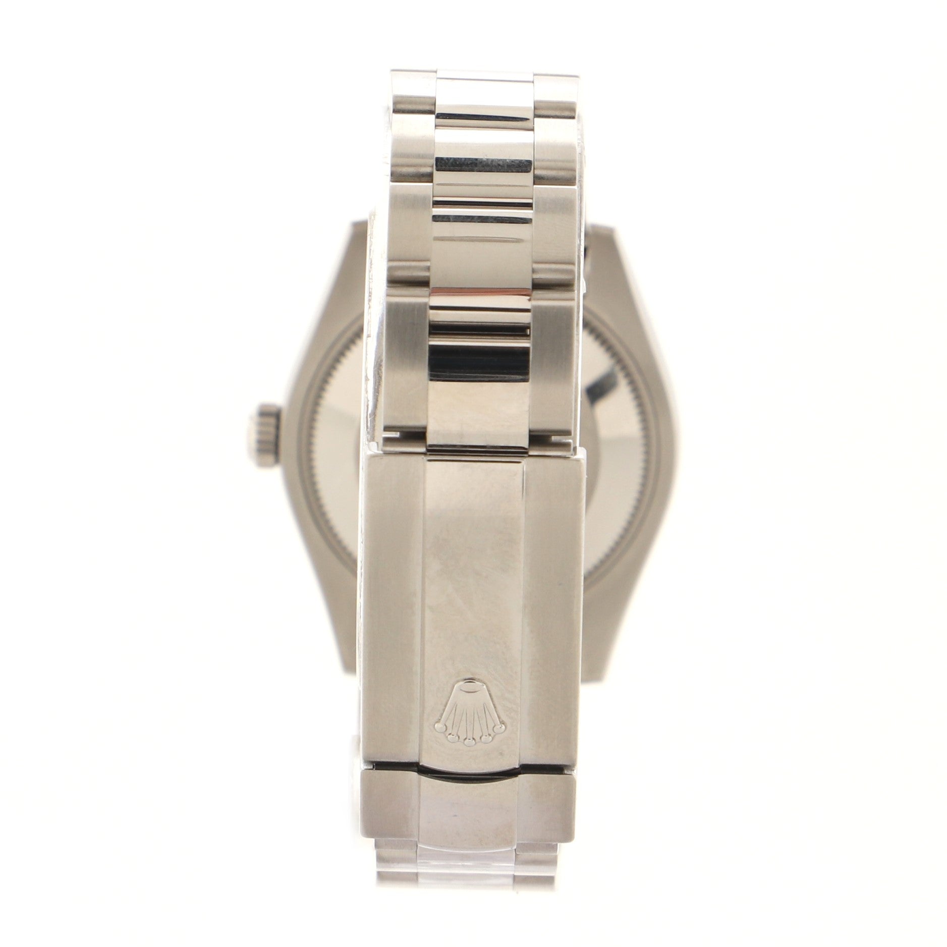 Oyster Perpetual Datejust Automatic Watch Stainless Steel and White Gold with Diamond Scattered Bezel and Diamond Numeral VI 31