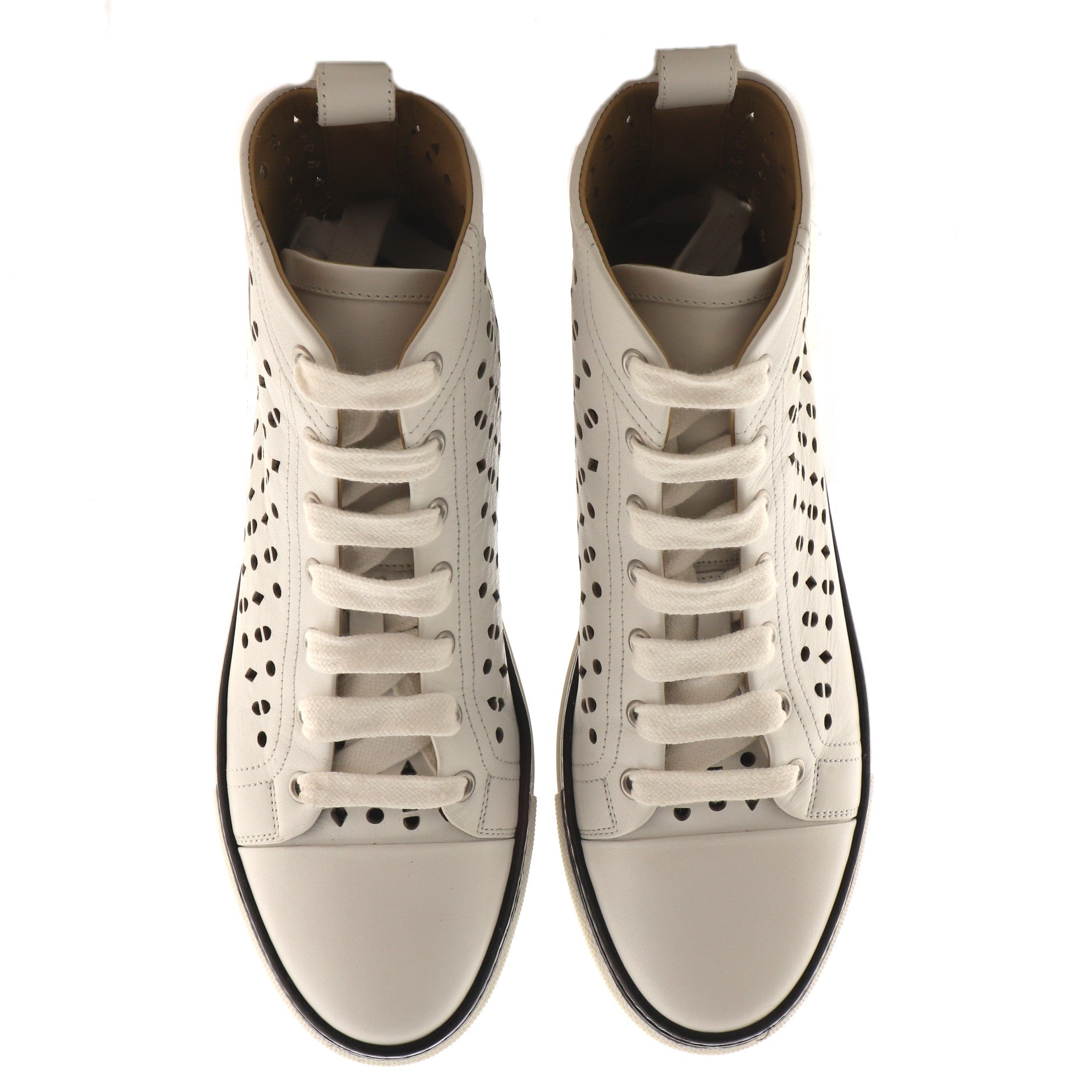 Jimmy Sneakers Laser Cut Leather