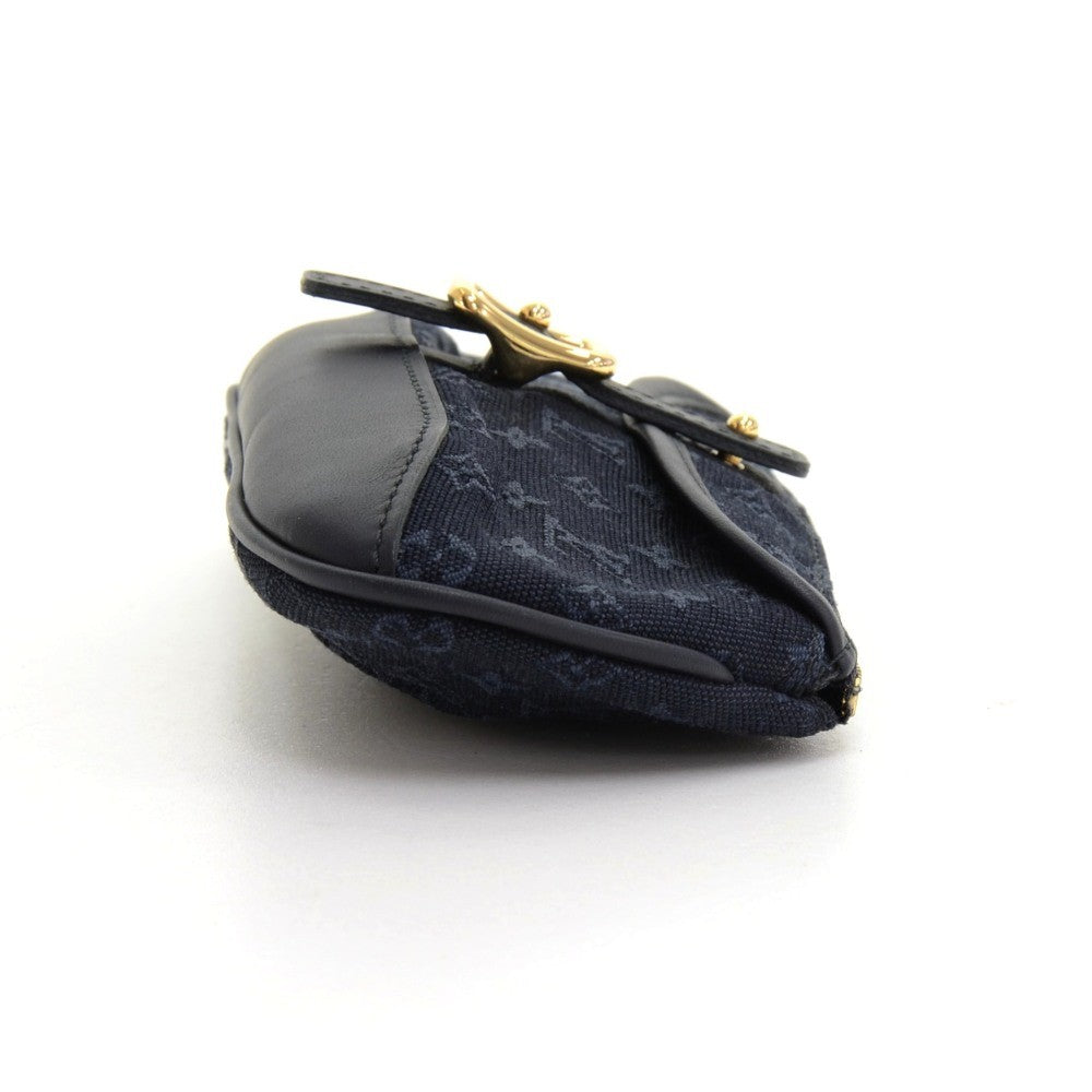 Louis Vuitto Anne Sophie Mini Lin Canvas Clutch Bag