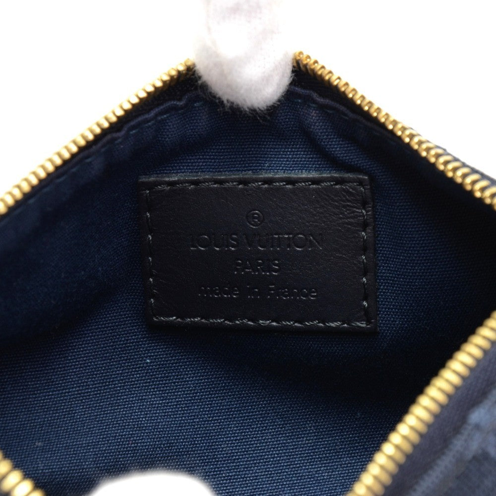 Louis Vuitto Anne Sophie Mini Lin Canvas Clutch Bag