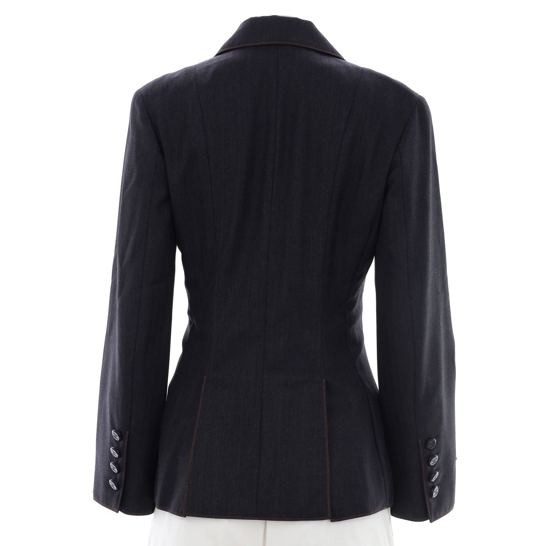Women's Vintage Double Breasted Jacket Wool