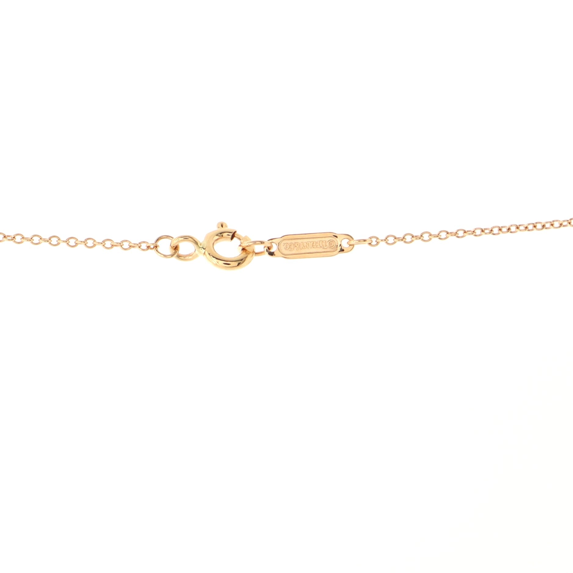 Sentimental Double Heart Pendant Necklace 18K Rose Gold