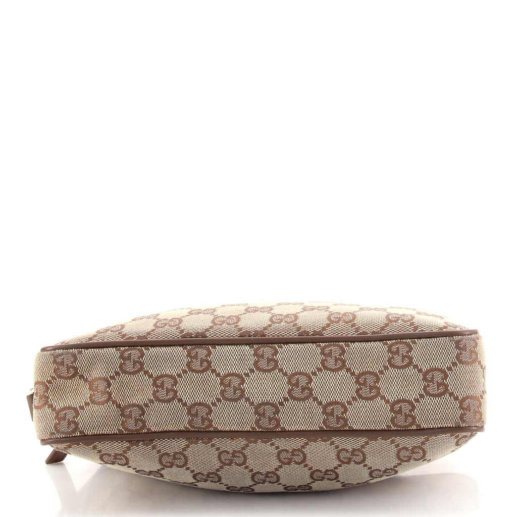Wristlet Clutch GG Coated Canvas