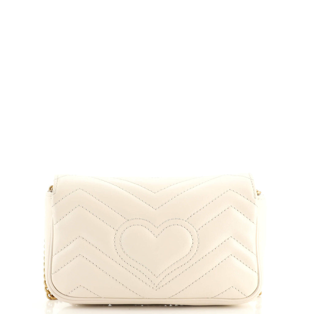 GG Marmont Flap Bag Matelasse Leather Super Mini
