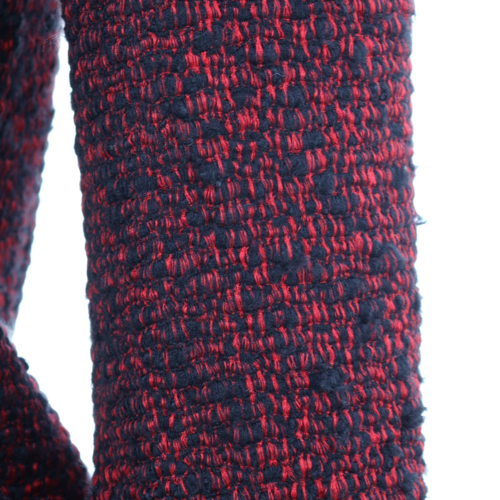 Women's Toggle Hooded Peacoat Tweed with Wool Blend