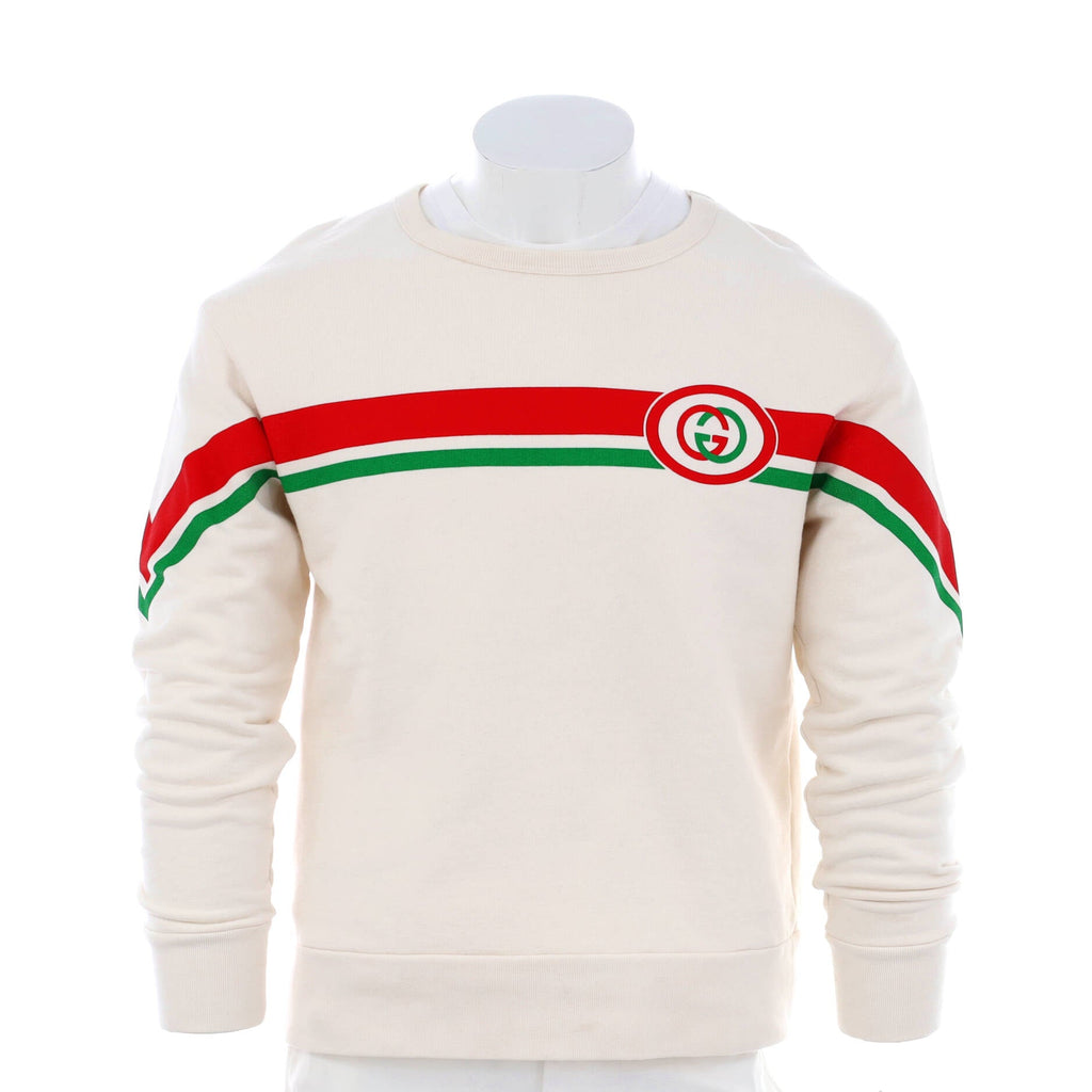 Men's Logo Crewneck Sweatshirt Cotton