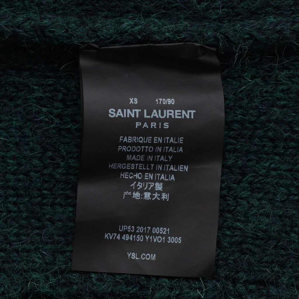 Men's Cable Knit Crewneck Sweater Wool