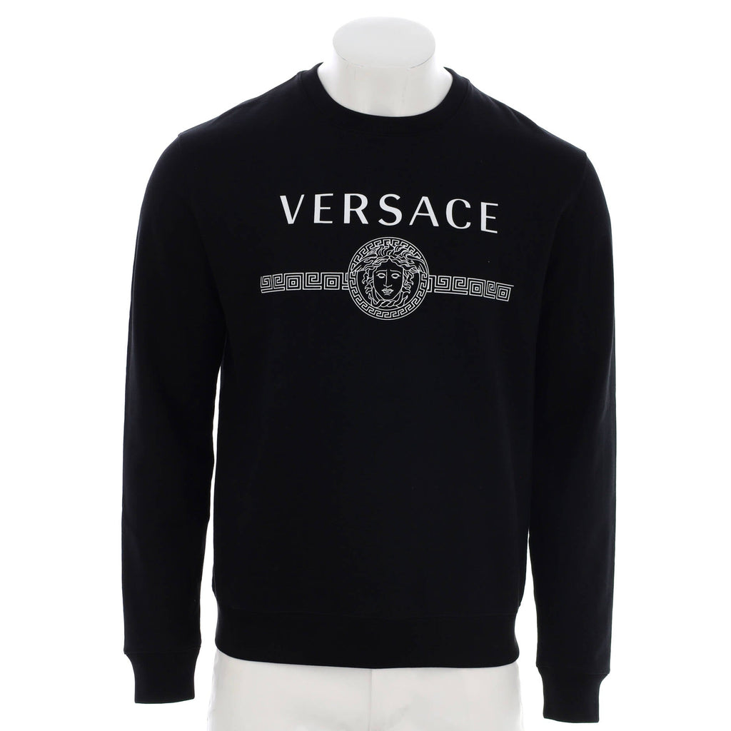 Men's Logo Crewneck Sweatshirt Cotton