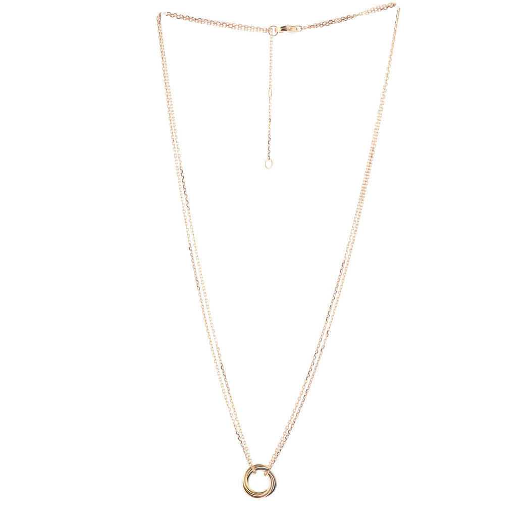 Trinity Choker Necklace 18K Tricolor Gold
