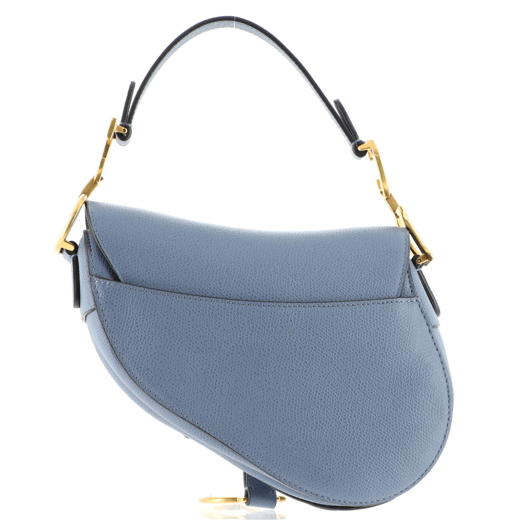 Saddle Handbag Leather Mini