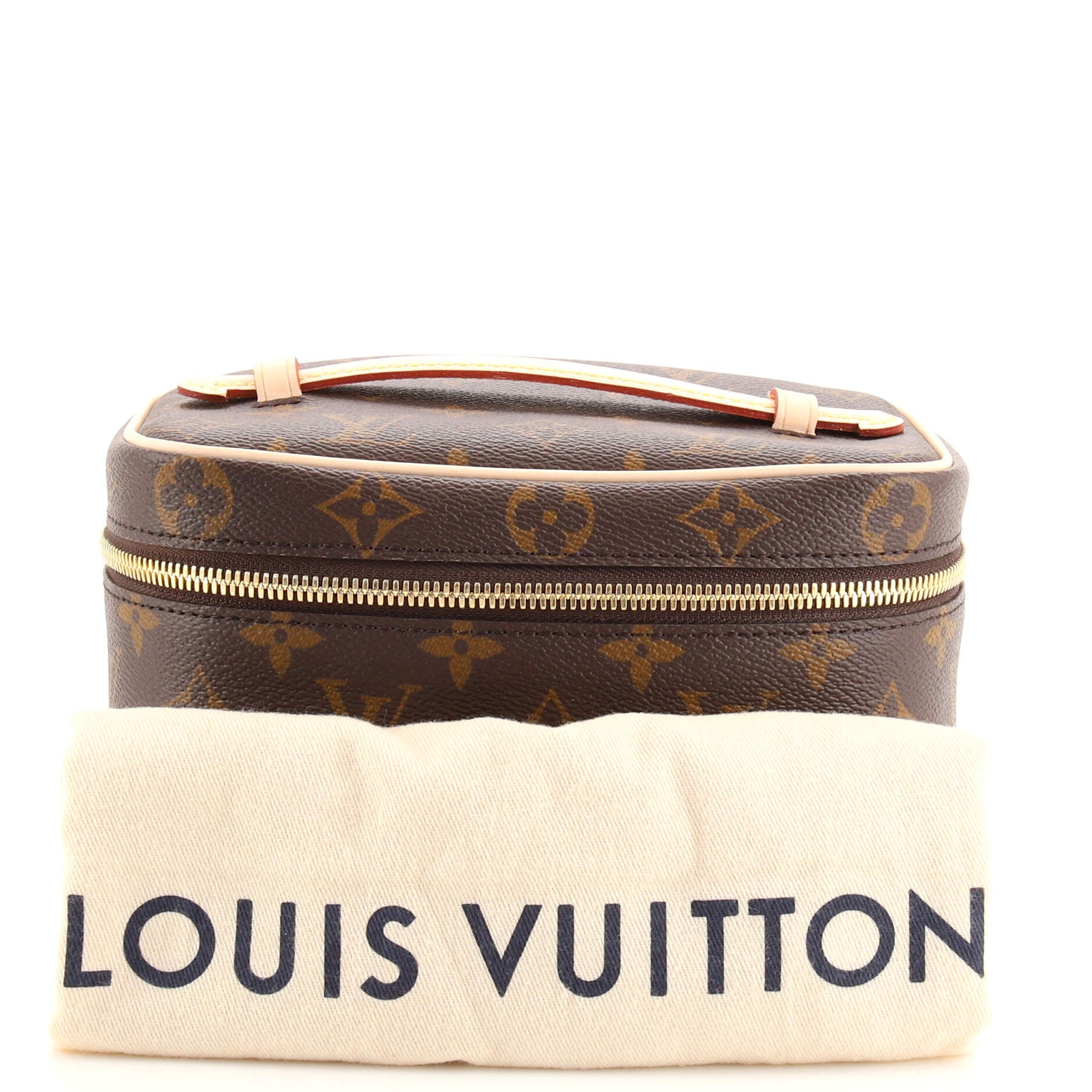 Nice Vanity Case Monogram Canvas Mini