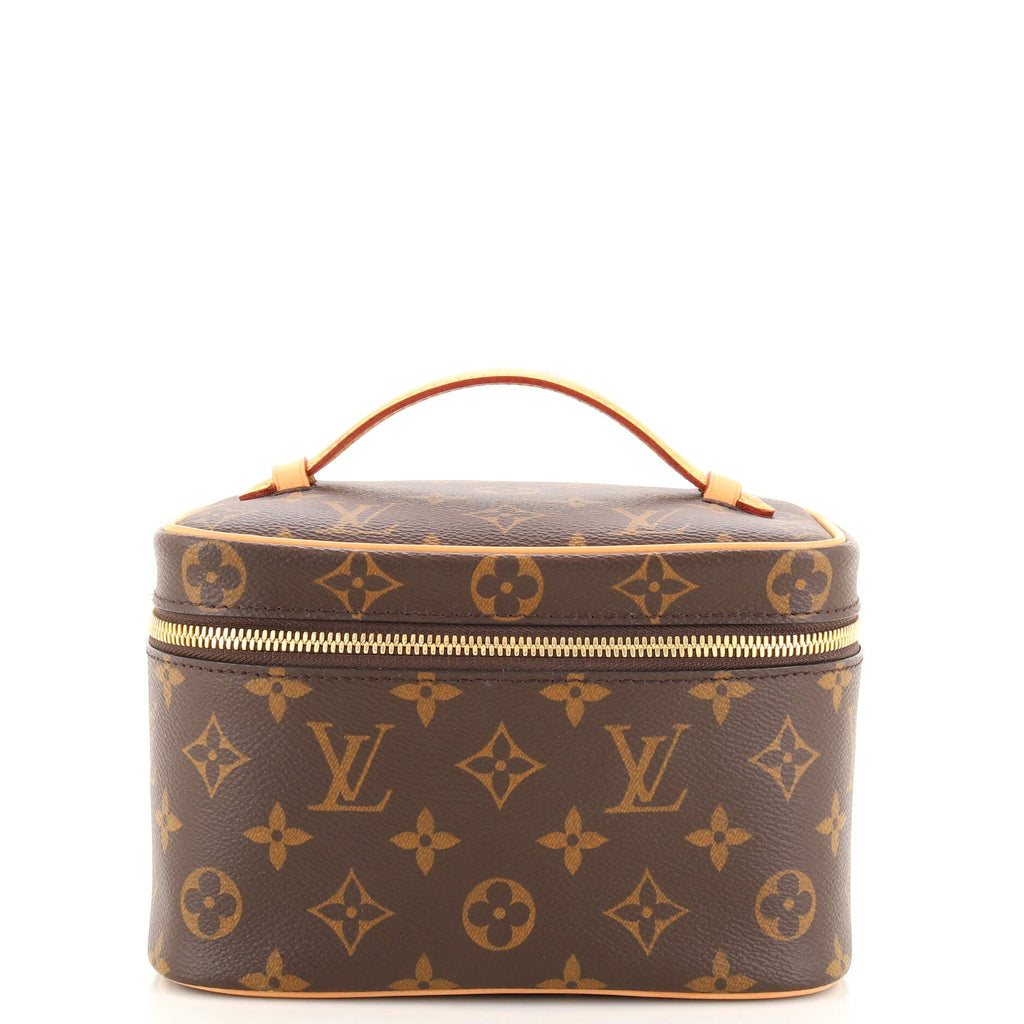 Nice Vanity Case Monogram Canvas Mini