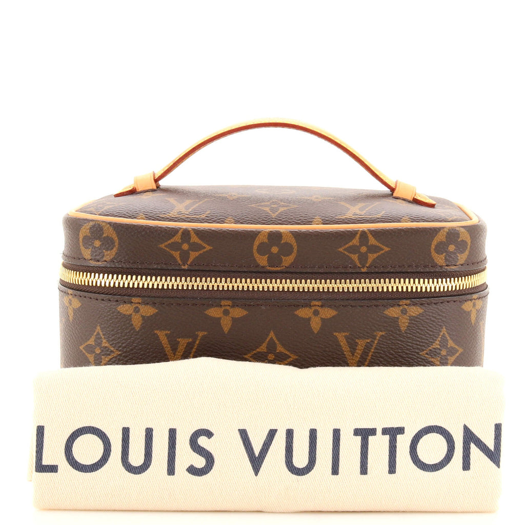 Nice Vanity Case Monogram Canvas Mini