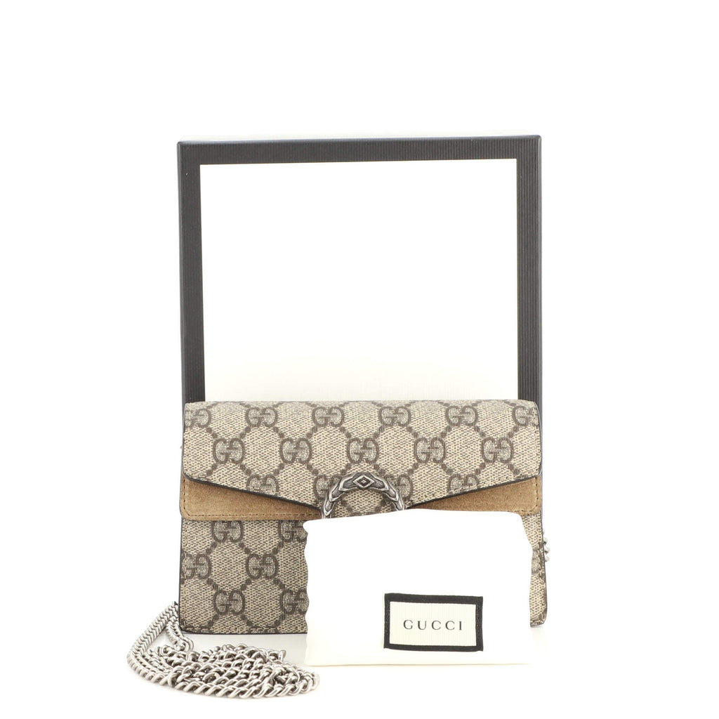 Dionysus Bag GG Coated Canvas Super Mini