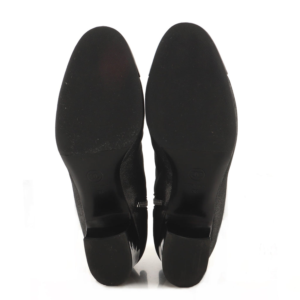 Women's CC Turnlock Ankle Boots Leather