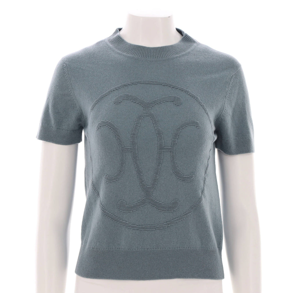 Women's H Lift Short Sleeve Sweater Cashmere