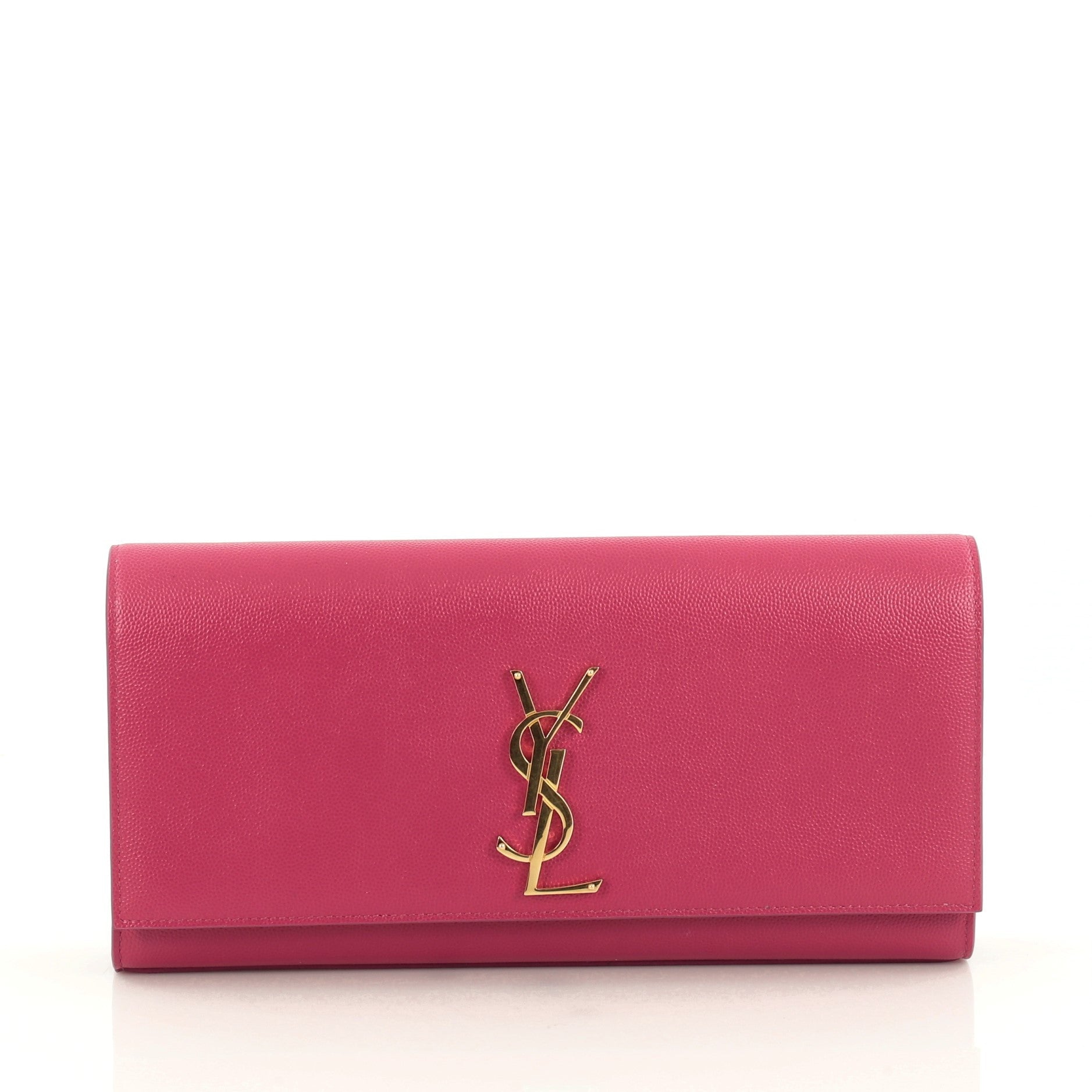 Classic Monogram Clutch Leather Medium