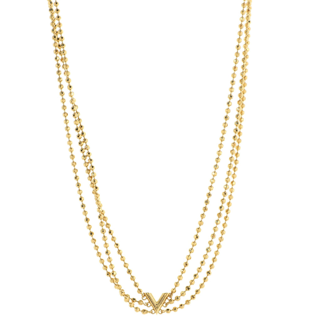 Essential V Skin Necklace Metal