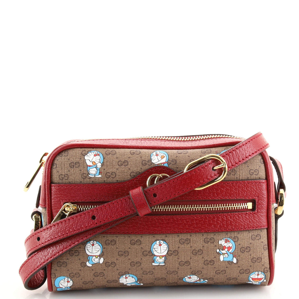 Doraemon Crossbody Bag Printed Mini GG Coated Canvas Mini
