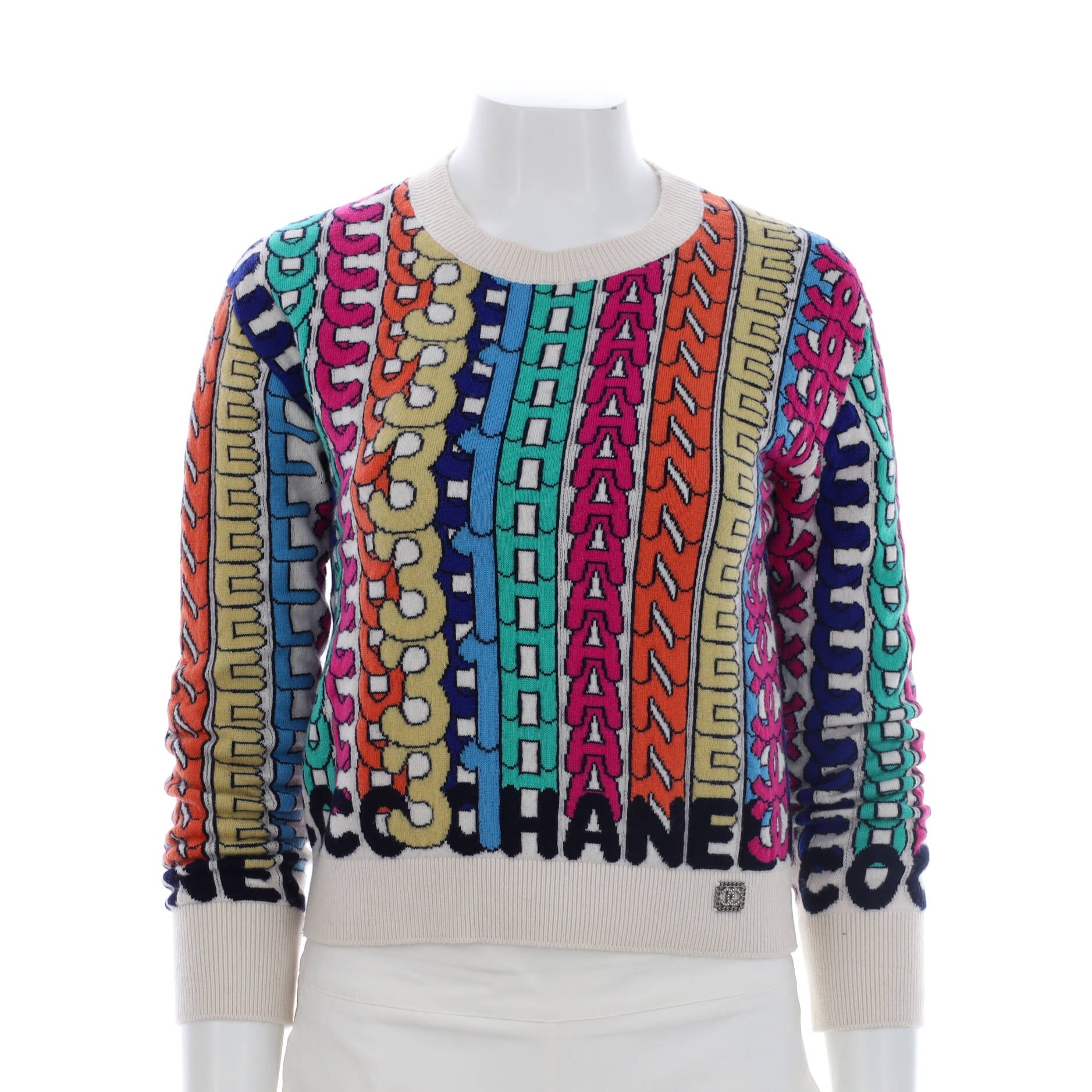 Women's Coco 31 All-Over Logo Sweater Cashmere
