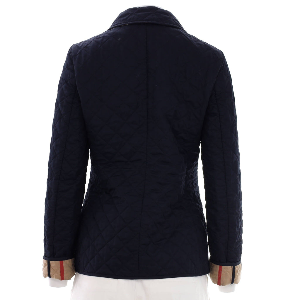Women's Button-Up Jacket Quilted Polyester Blend