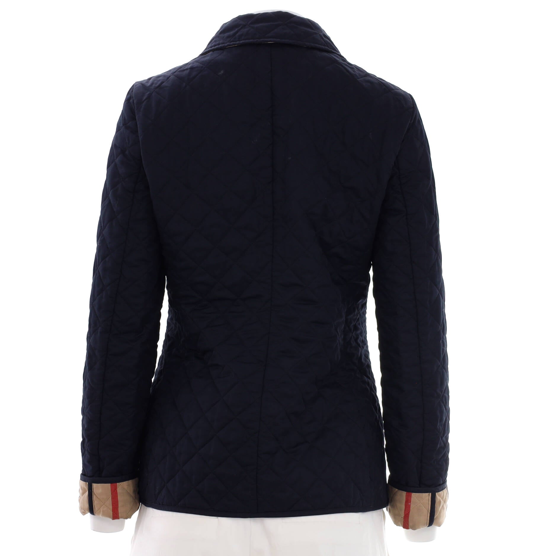 Women's Button-Up Jacket Quilted Polyester Blend