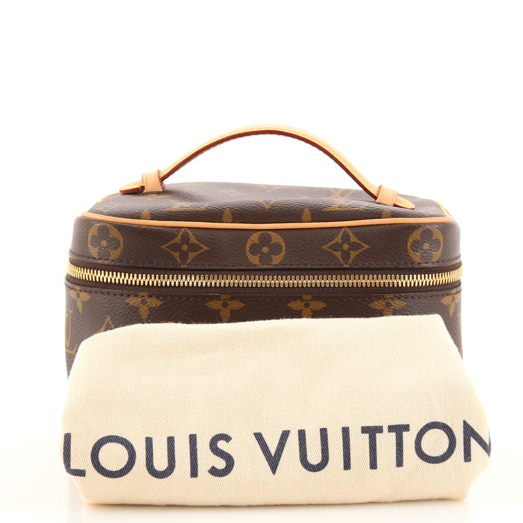 Nice Vanity Case Monogram Canvas Mini