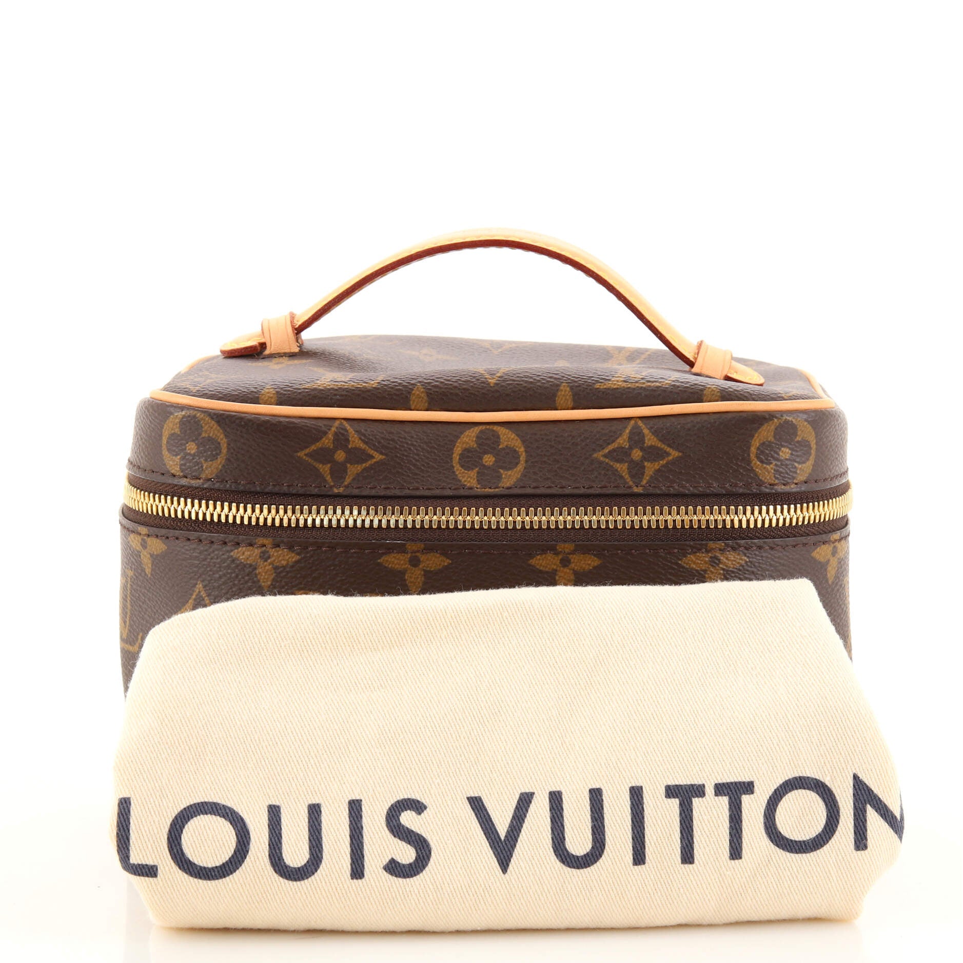Nice Vanity Case Monogram Canvas Mini