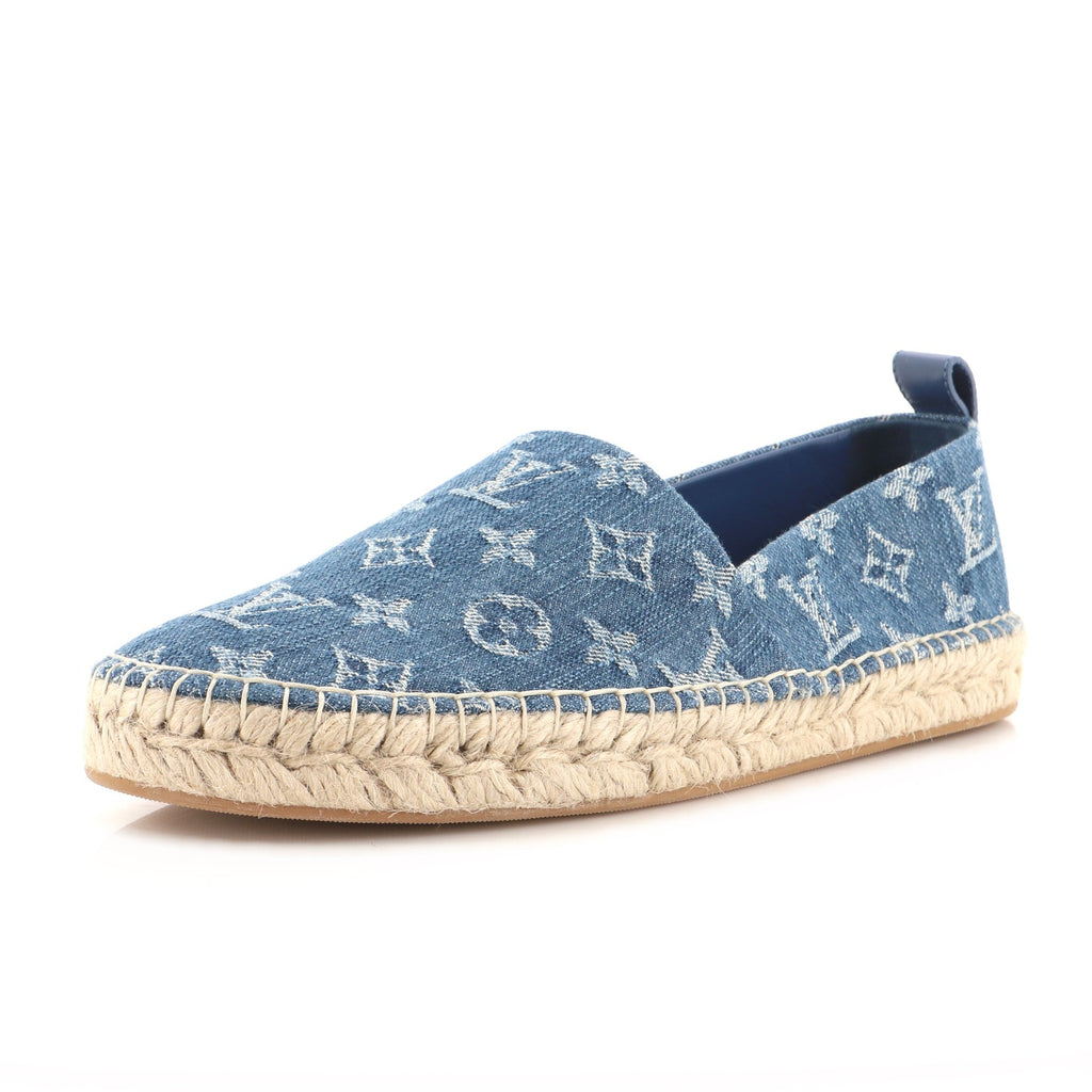 Women's Starboard Flat Espadrille Monogram Denim