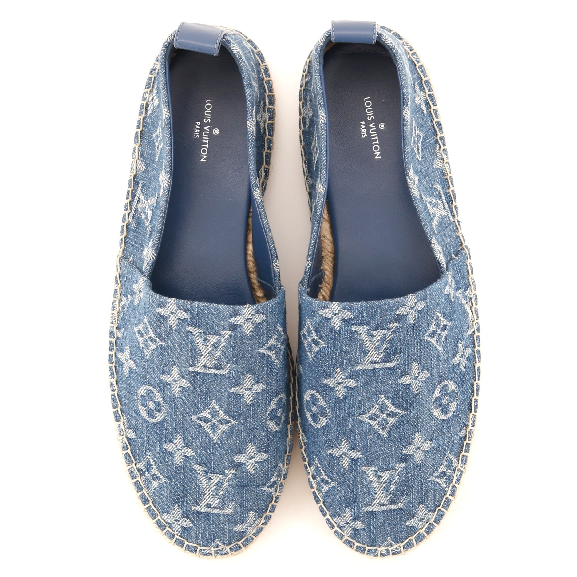 Women's Starboard Flat Espadrille Monogram Denim