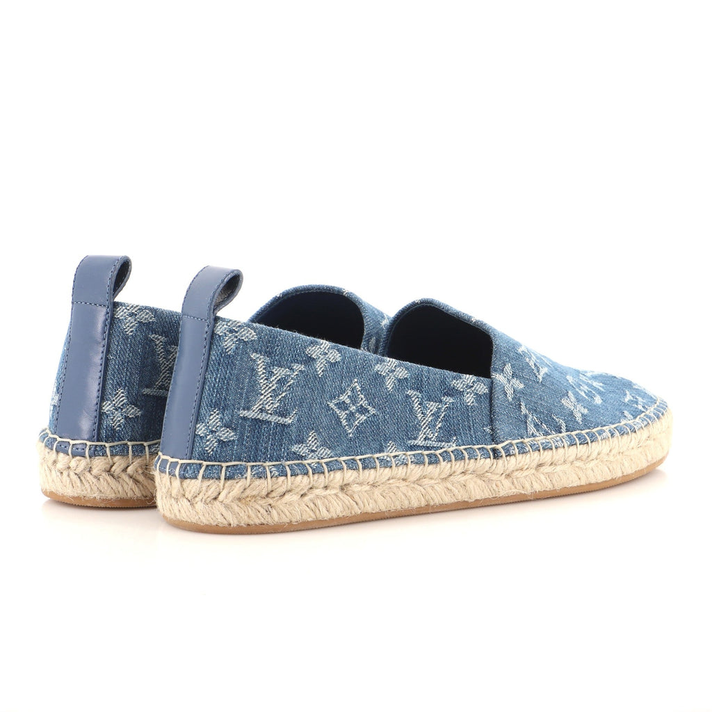 Women's Starboard Flat Espadrille Monogram Denim
