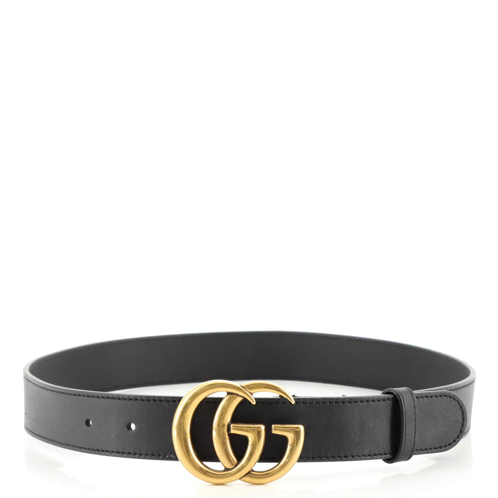 GG Marmont Belt Leather Thin 75