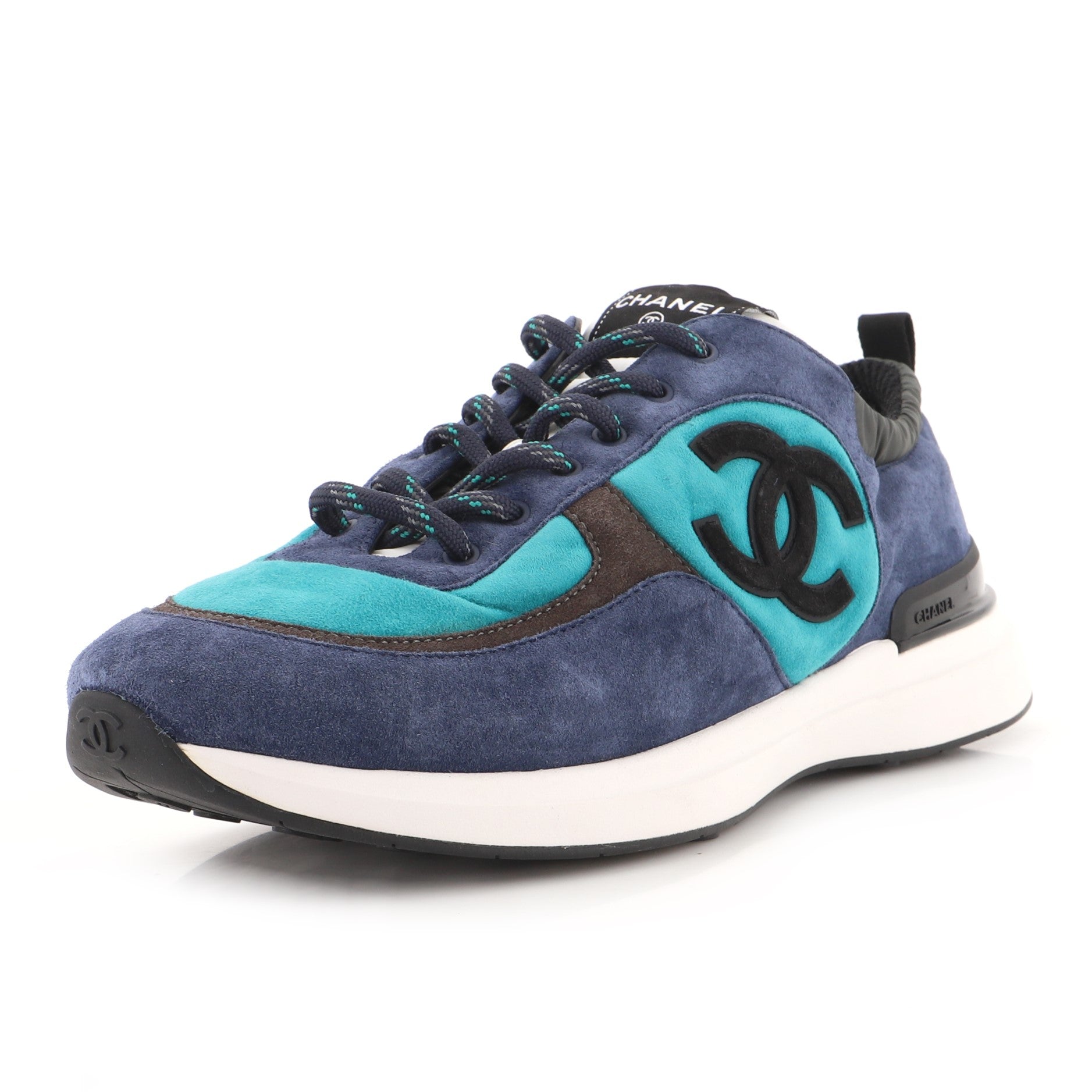 Men's CC Low-Top Sneakers Suede