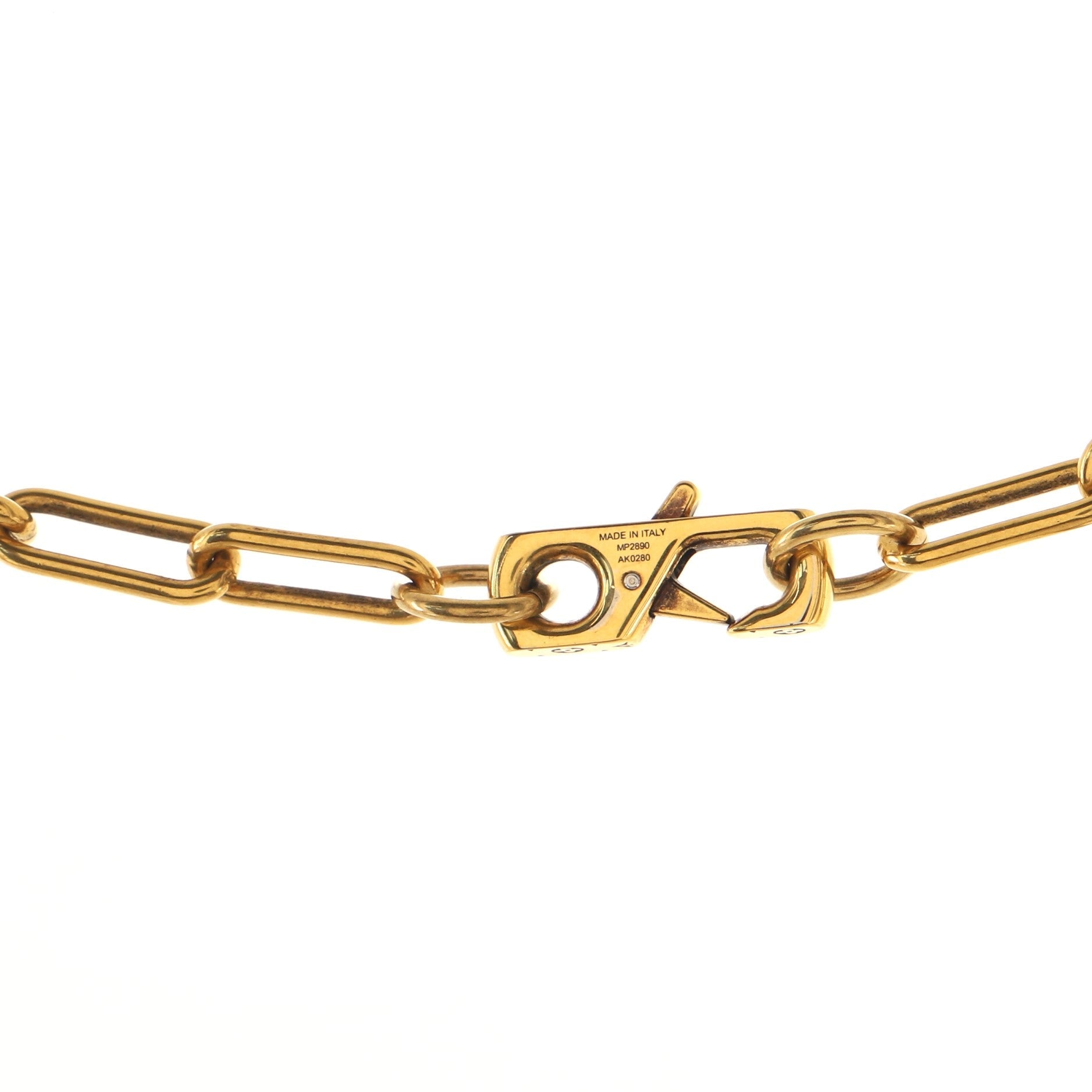 LV Flower Pendant Necklace Metal