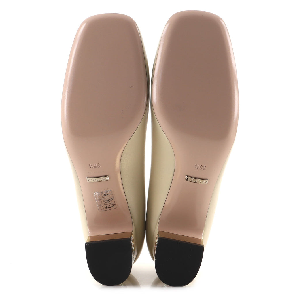 Women's Madelyn Pumps Leather with Crystals