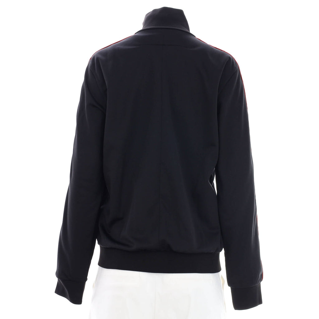 Women's Sleeve Logo Zip Up Track Jacket Polyester