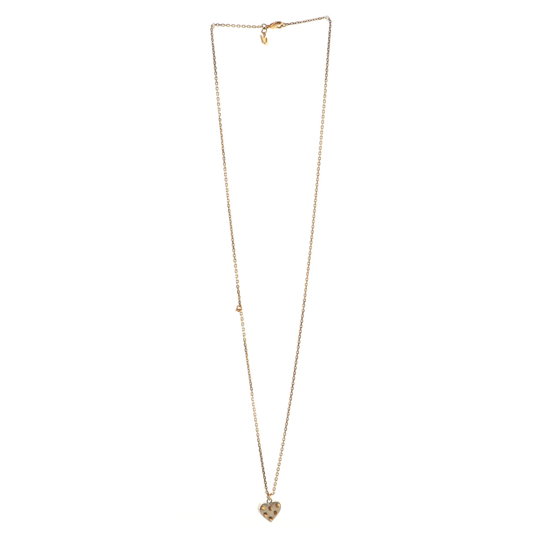 Spiky Valentine Necklace Set Metal with Crystals